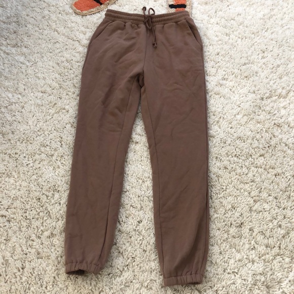 Pants - BROWN JOGGERS NEVER WORN